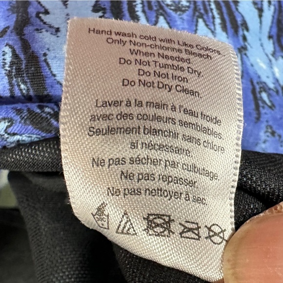 Coldwater Creek Sz 24 Bathing Suit Swimdress‎ Beach Swim Full Coverage - Picture 5 of 6